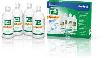 Opti-Free RepleniSH Systempack, Alcon (4 x 300 ml)